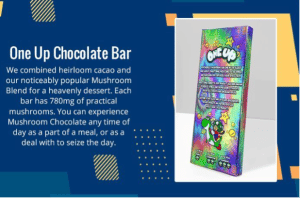 Benefits of one-up mushroom chocolate bars