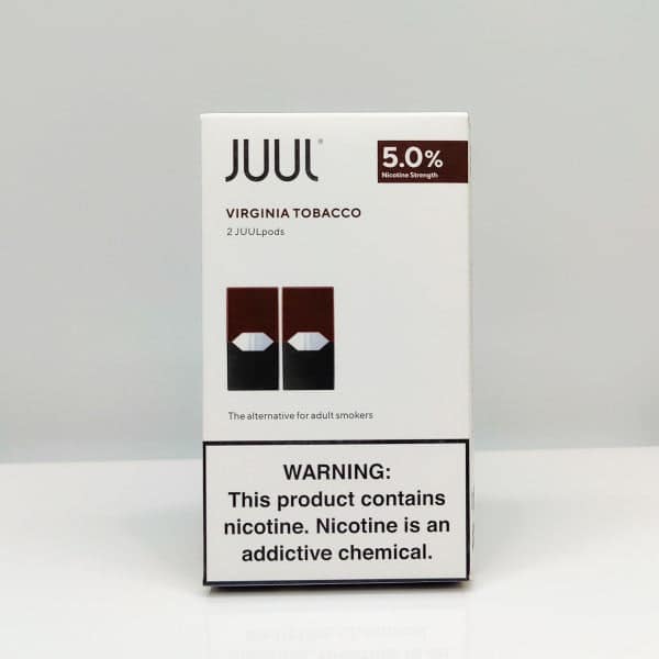 Juul pods Virginia tobacco