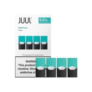 Menthol Flavored Juul pods