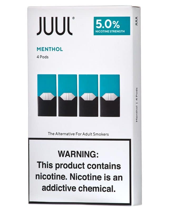 Menthol juul pods